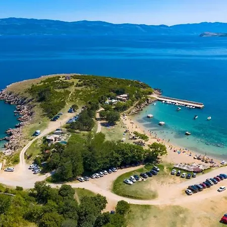 Villa Rosemary -semi-detached With A Pool And A Panoramic View, Close To A Sandy - By Traveler Tourist Agency Krk Risika