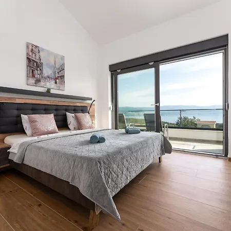 Rosemary -semi-detached With A Pool And A Panoramic View, Close To A Sandy - By Traveler Tourist Agency Krk Villa *