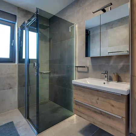Rosemary -semi-detached With A Pool And A Panoramic View, Close To A Sandy - By Traveler Tourist Agency Krk * Risika