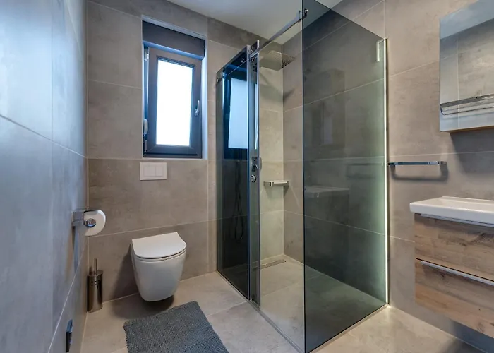 Rosemary -semi-detached With A Pool And A Panoramic View, Close To A Sandy - By Traveler Tourist Agency Krk